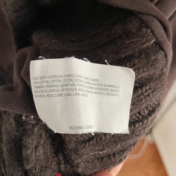 Vintage Esprit Cropped Knit Trim Cardigan - Picture 5 of 8